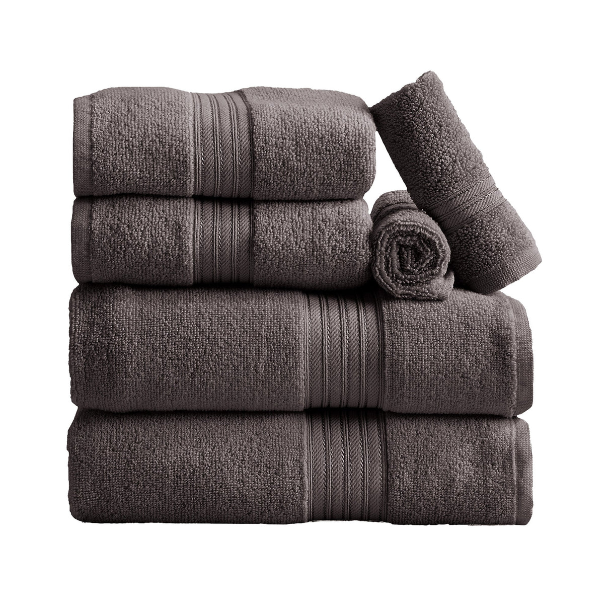 Cotton Terry Bath Towel Set - Cooper Collection