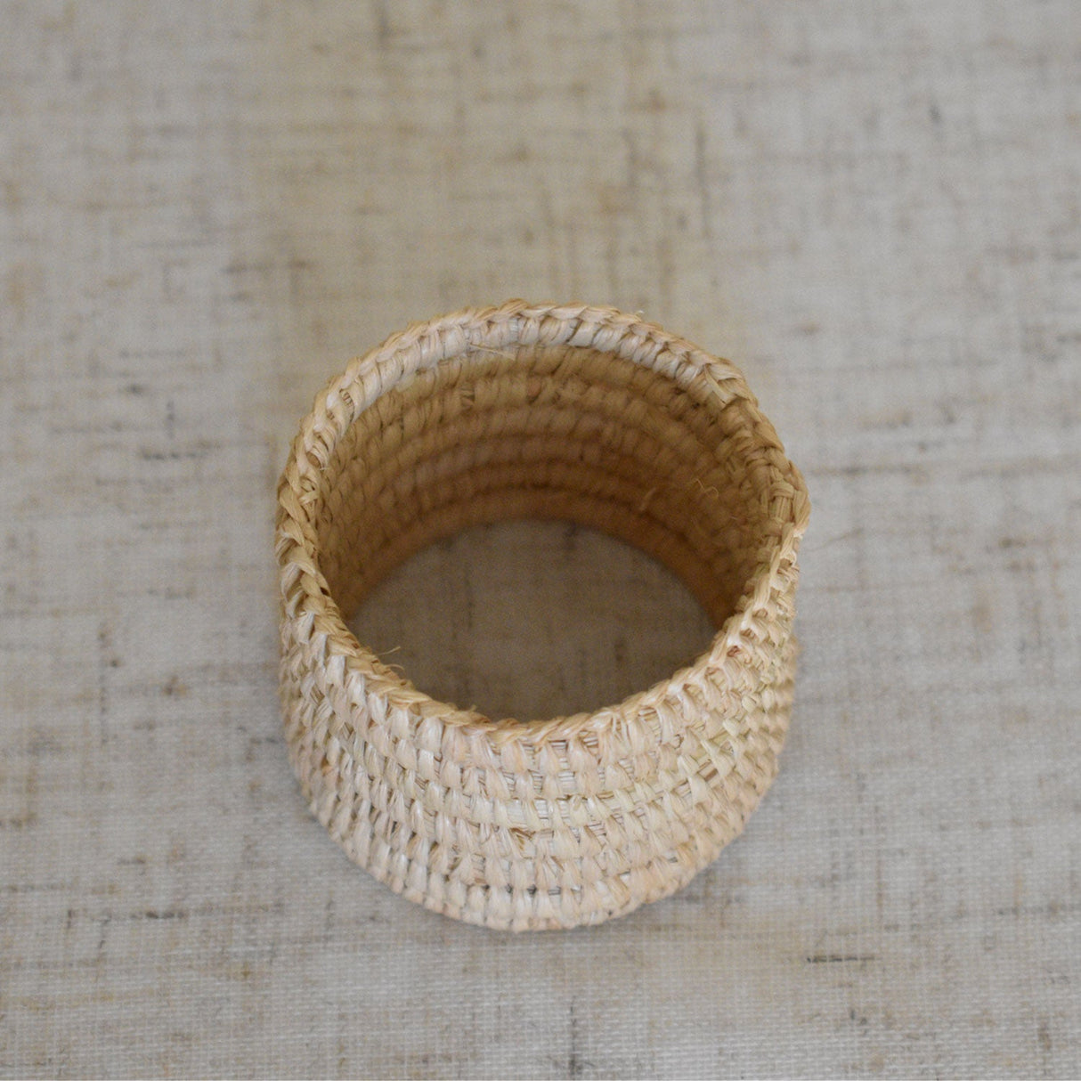 Handwoven Raffia Napkin Rings | Set of 2