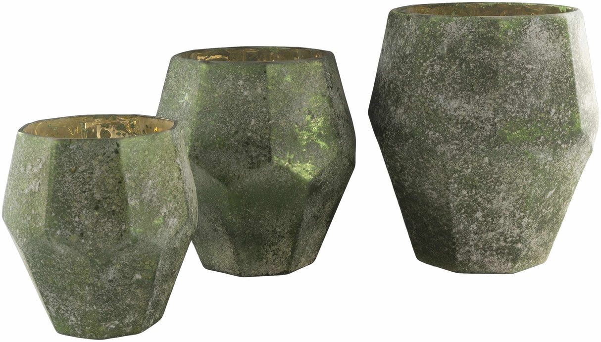 Topolovgrad Dark Green Candleholder