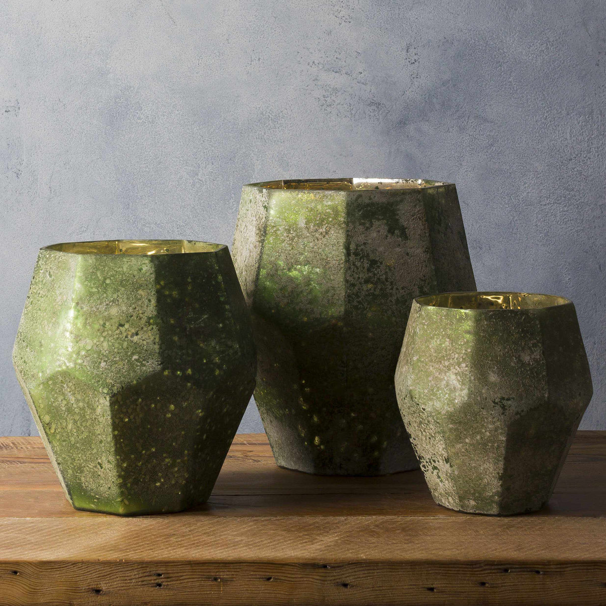 Topolovgrad Dark Green Candleholder