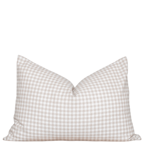 Catalina Pillow Cover | Light Brown | Lumbar