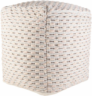 Staatz Pale Pink Pouf