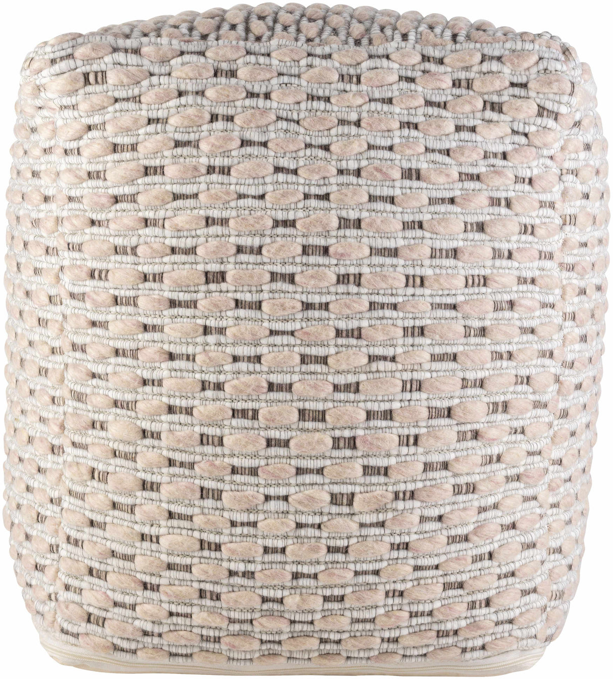 Staatz Pale Pink Pouf