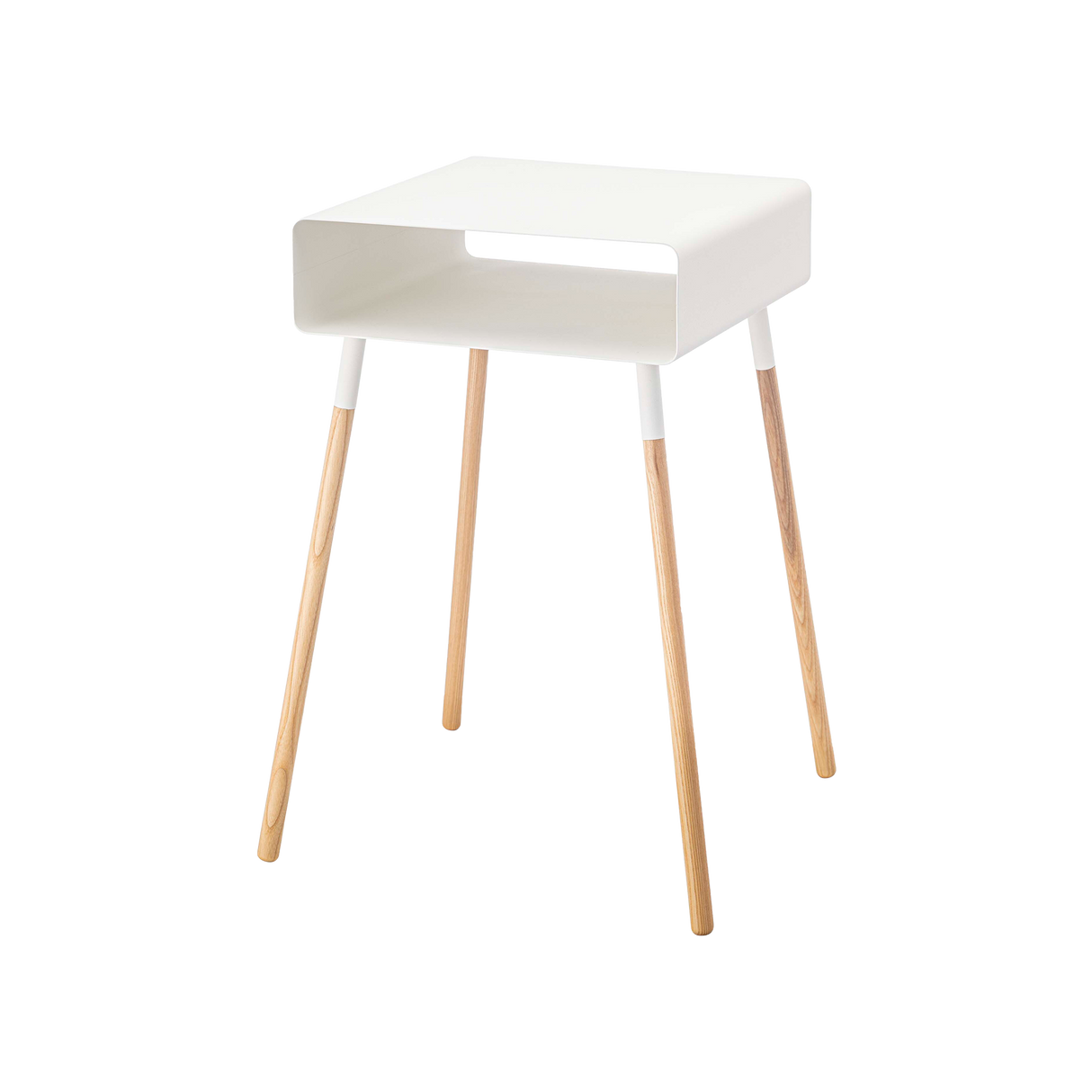 Storage Table - Tall (23" H)  - Steel + Wood