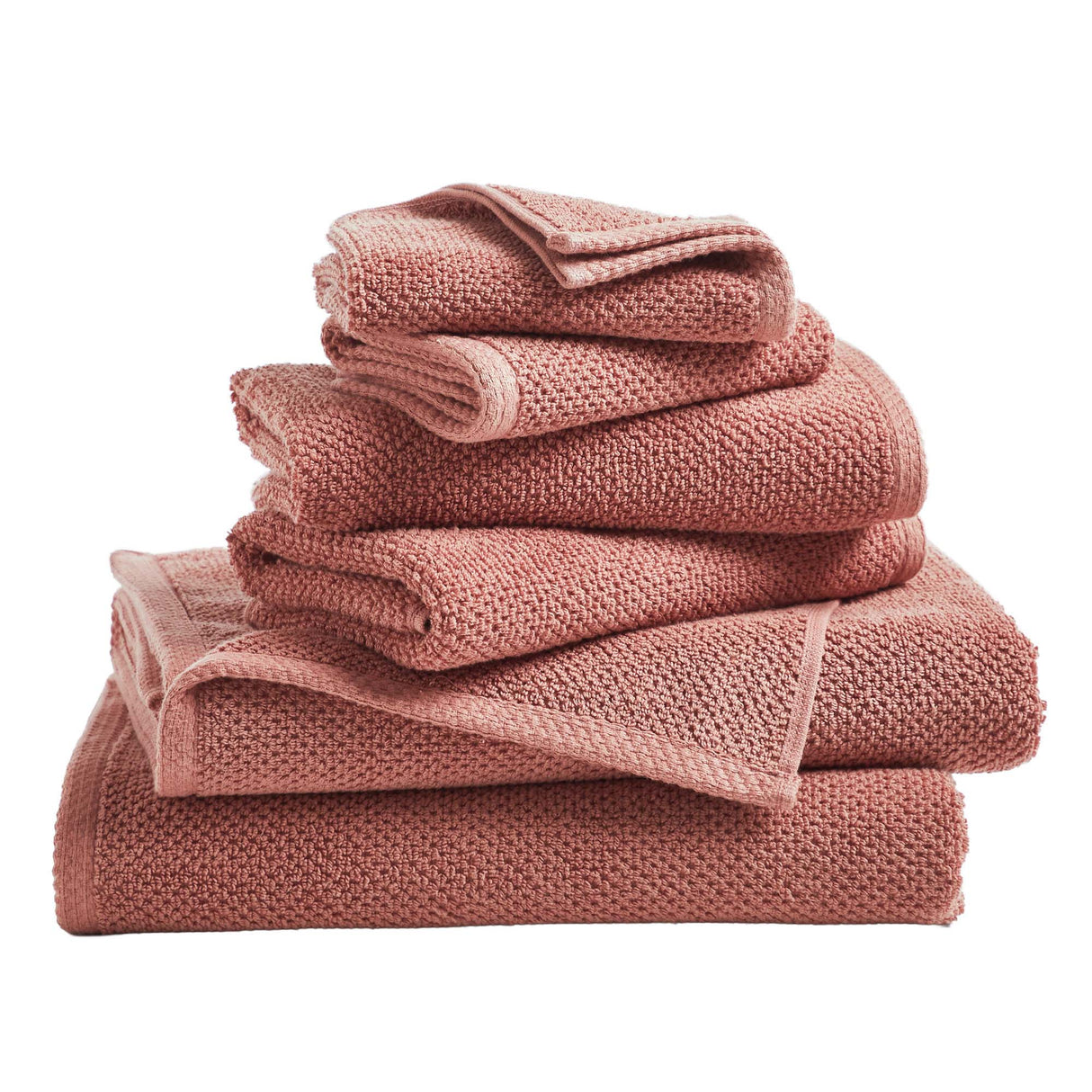 Cotton Textured Bath Towel Set - Acacia Collection