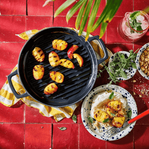 Nori 11" Cast Iron Grill Pan