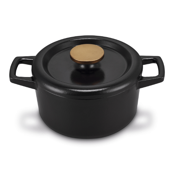 Nori Cast Iron Cocotte with Steamer Inserts