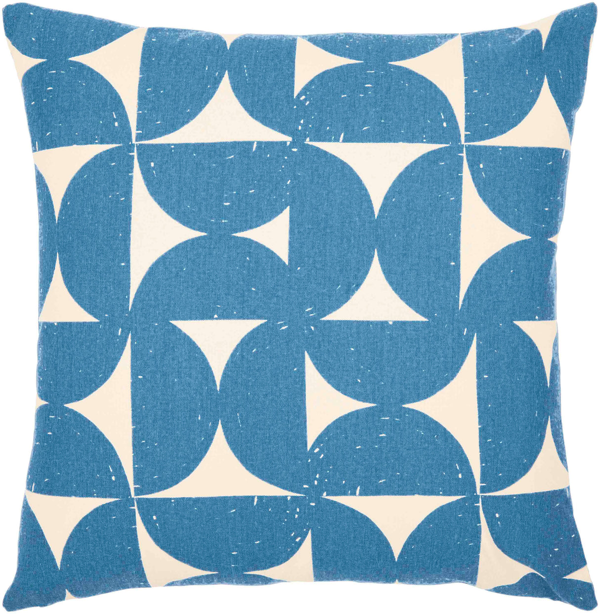 Syrianochori Dark Blue Pillow Cover