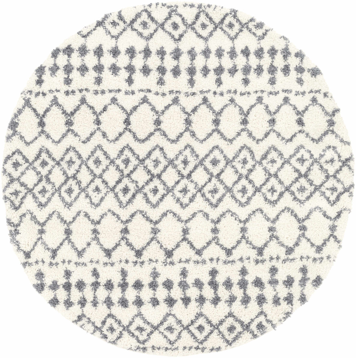 White Gray Navassa Rug - Promo