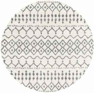 White Gray Navassa Rug - Promo