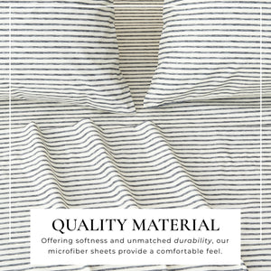 Striped Sheet Set - Evette Collection