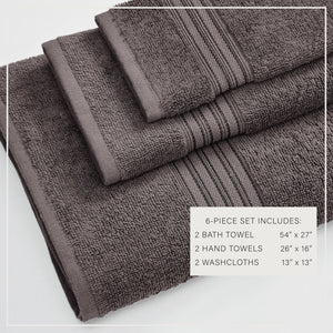 Cotton Terry Bath Towel Set - Cooper Collection