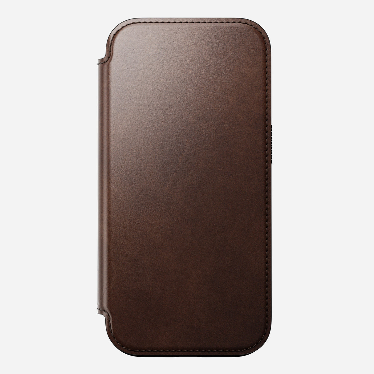 Modern Leather Folio - iPhone 16 Pro | Rustic Brown | Horween