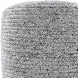 Semmering Medium Gray Pouf