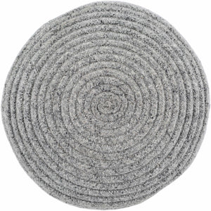 Semmering Medium Gray Pouf