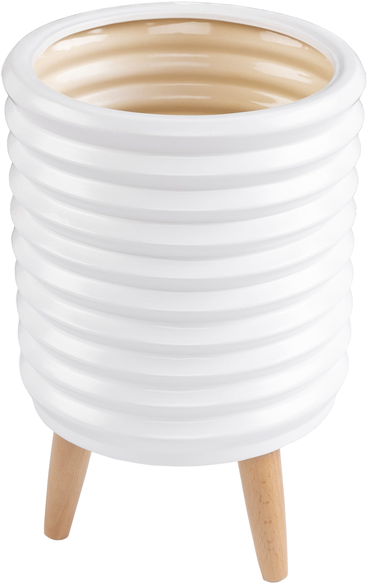 Roman White Planter