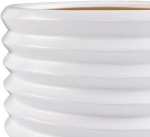 Roman White Planter