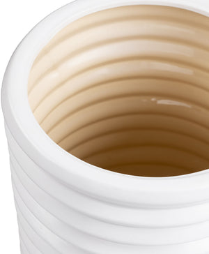 Roman White Planter