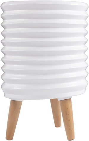 Roman White Planter