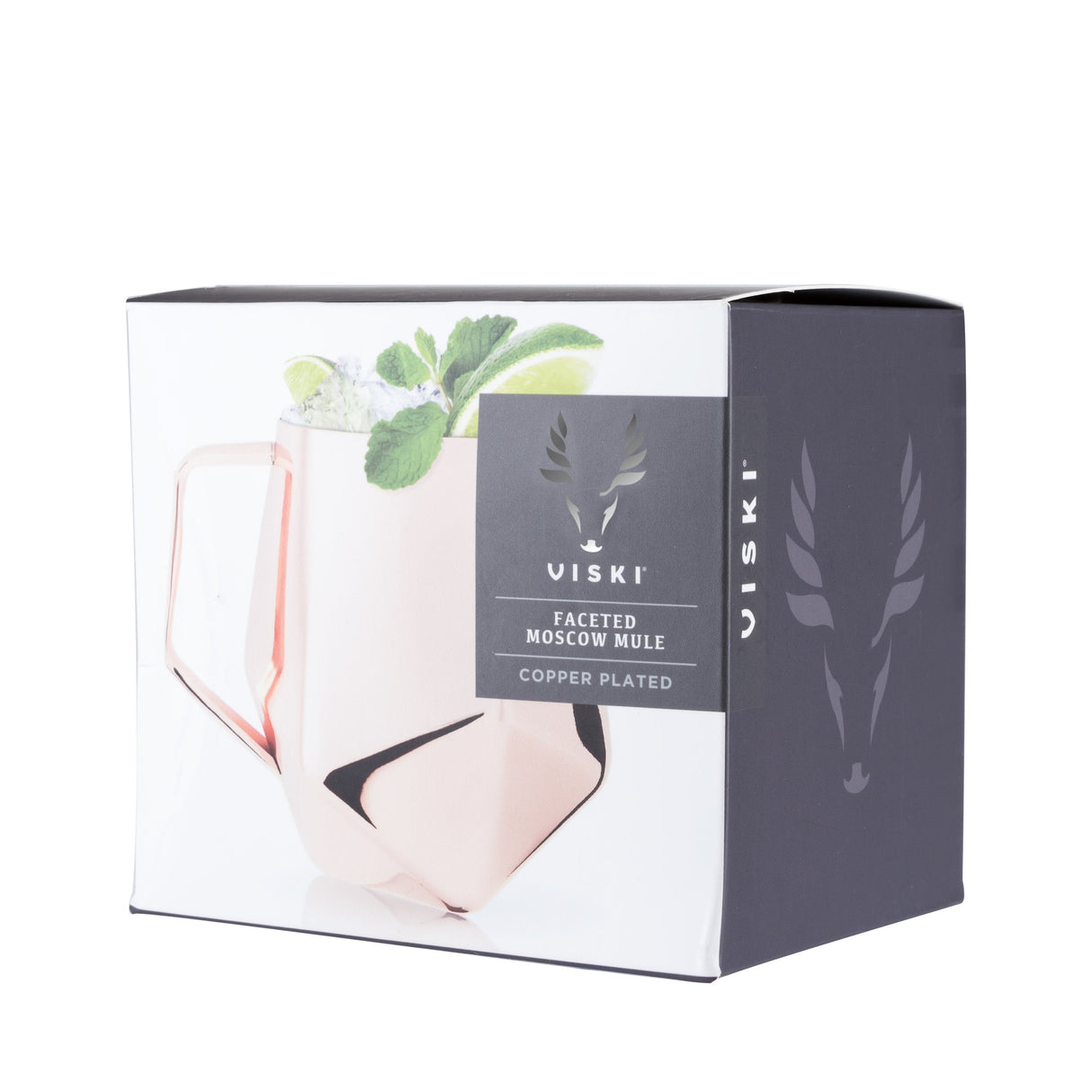 Seneca Faceted Copper Moscow Mule Mug
