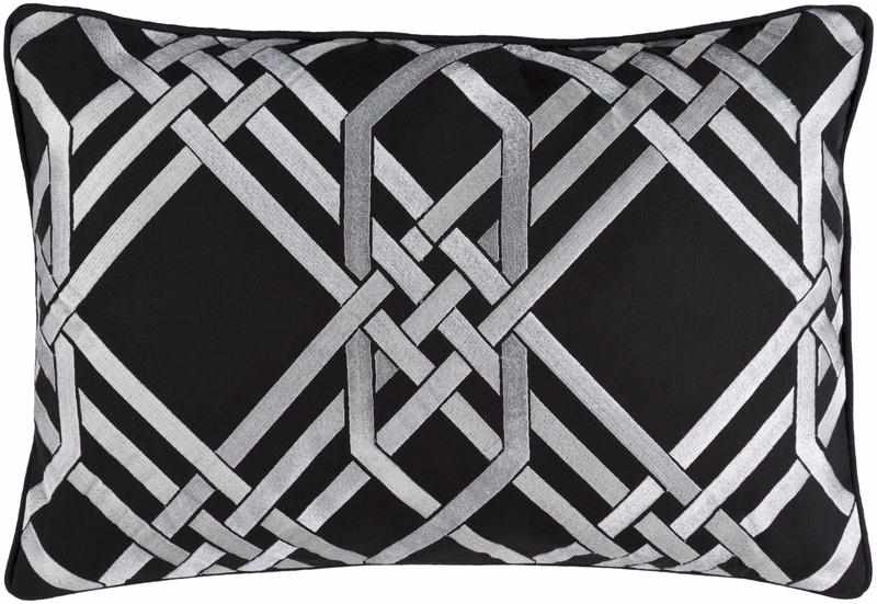 Leimuiden Metallic Silver Pillow Cover