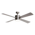 52" Bucholz Industrial Ceiling Fan with Dimmable LED Light