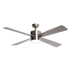 52" Bucholz Industrial Ceiling Fan with Dimmable LED Light