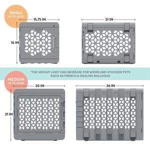 PAWD®  Modern Collapsible Dog Crate