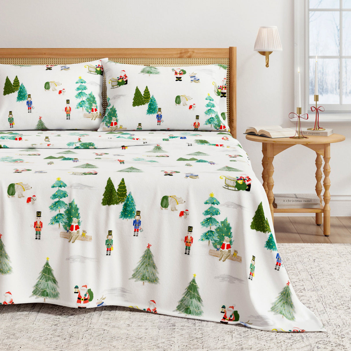 4-Piece Turkish Cotton Flannel Sheet - Whittaker Collection