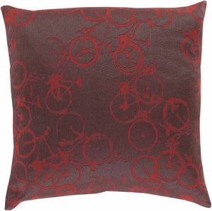 Maasdijk Dark Red Pillow Cover