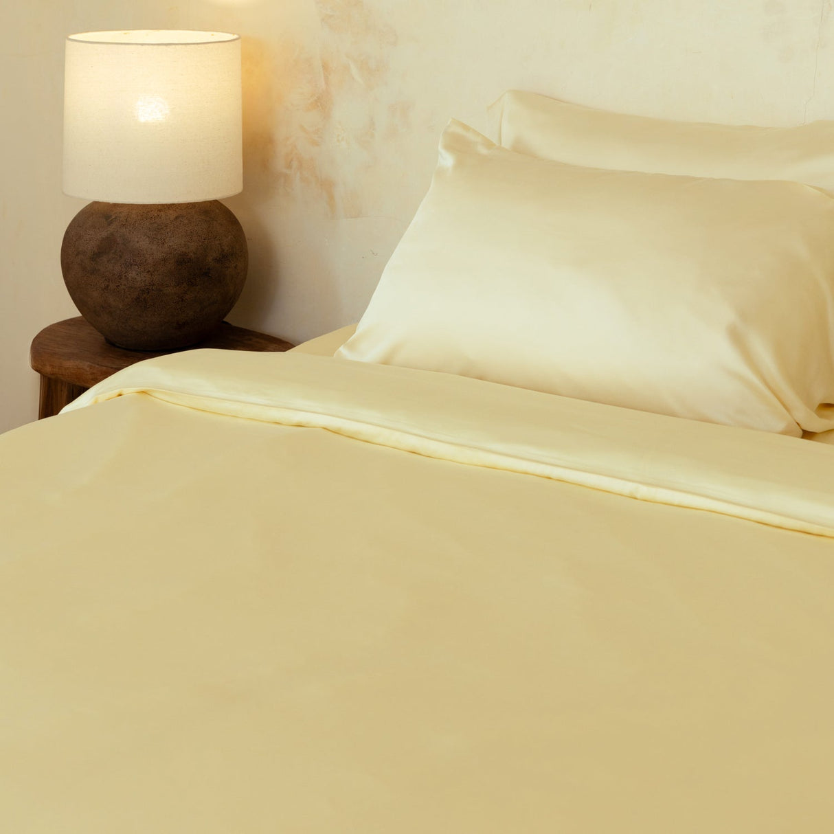 Organic Bamboo Sateen Duvet Cover Set