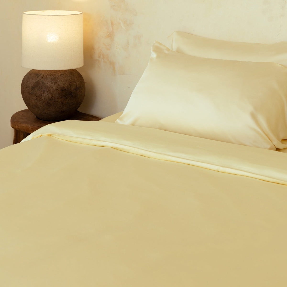 Organic Bamboo Sateen Bed Sheet Set