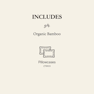 Organic Bamboo Sateen Pillowcase Set
