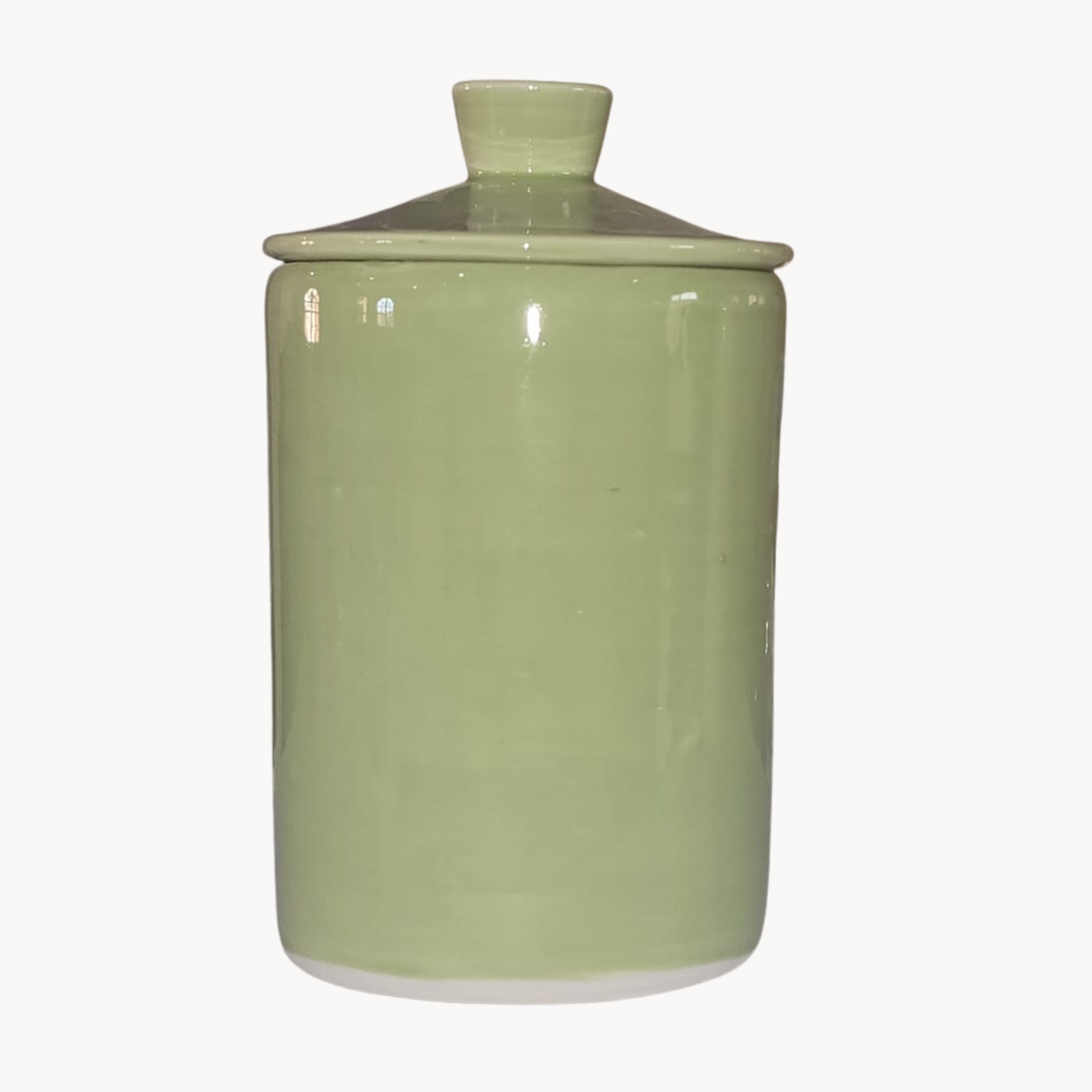 Handcrafted Ceramic Canister
