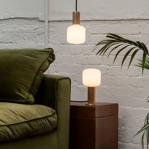 Oblo Pendant Light in Brass