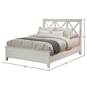 Potter Bed, White
