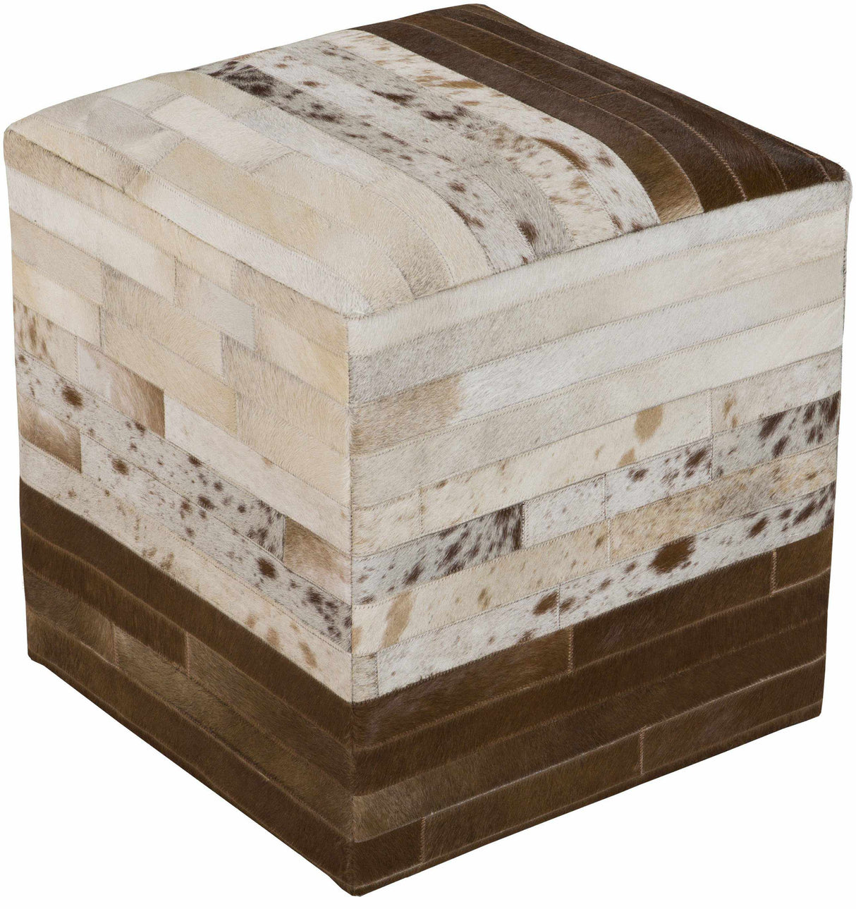 Grobrubbach Dark Brown Pouf