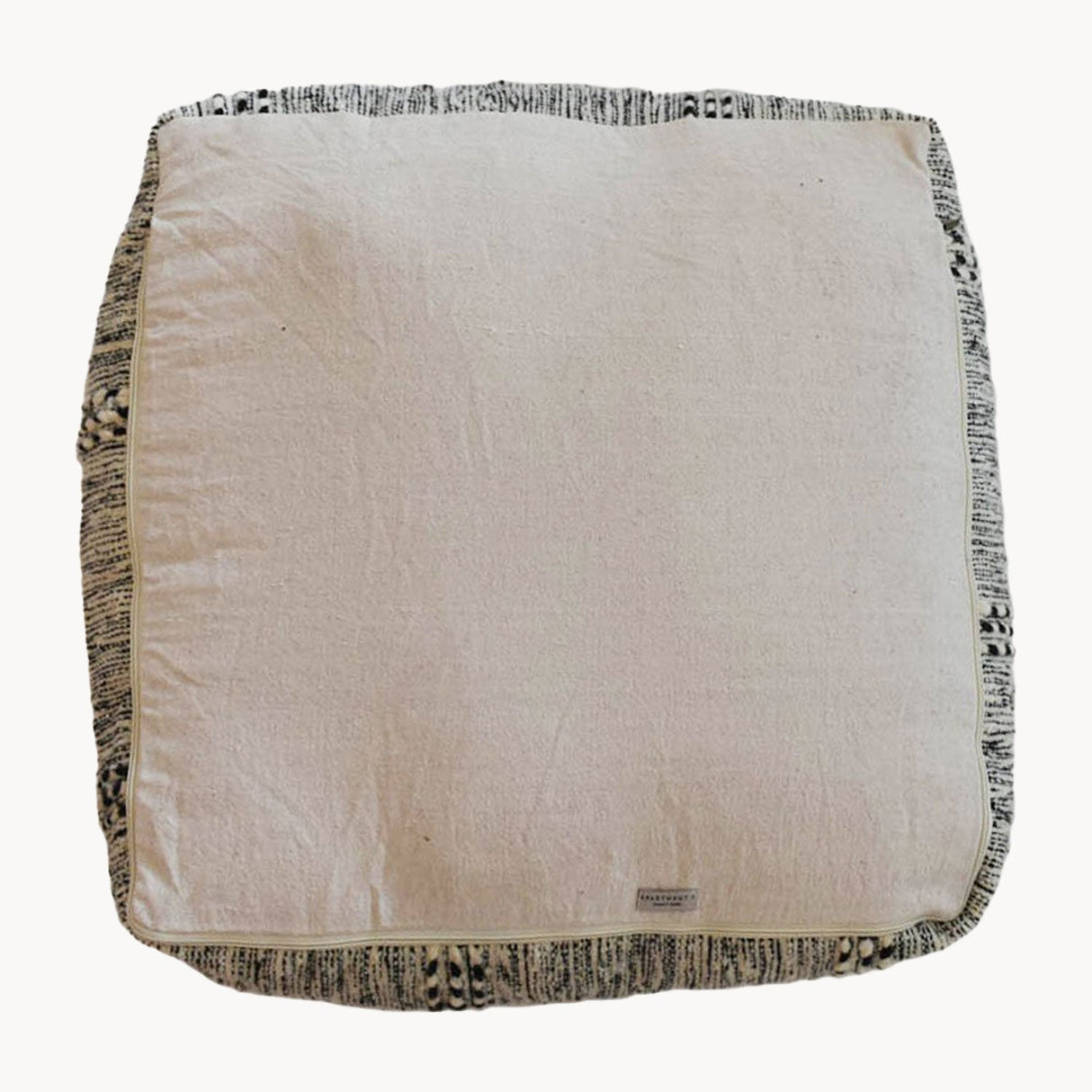 Handwoven Moroccan Zanafi Pouf