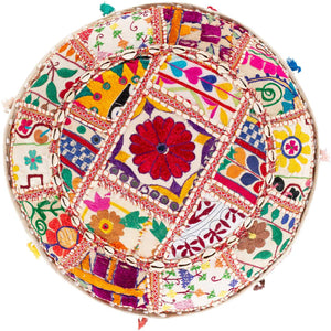 Grafenschlag Cream Pouf