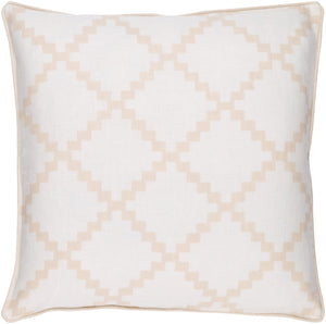 Poeldijk Beige Pillow Cover