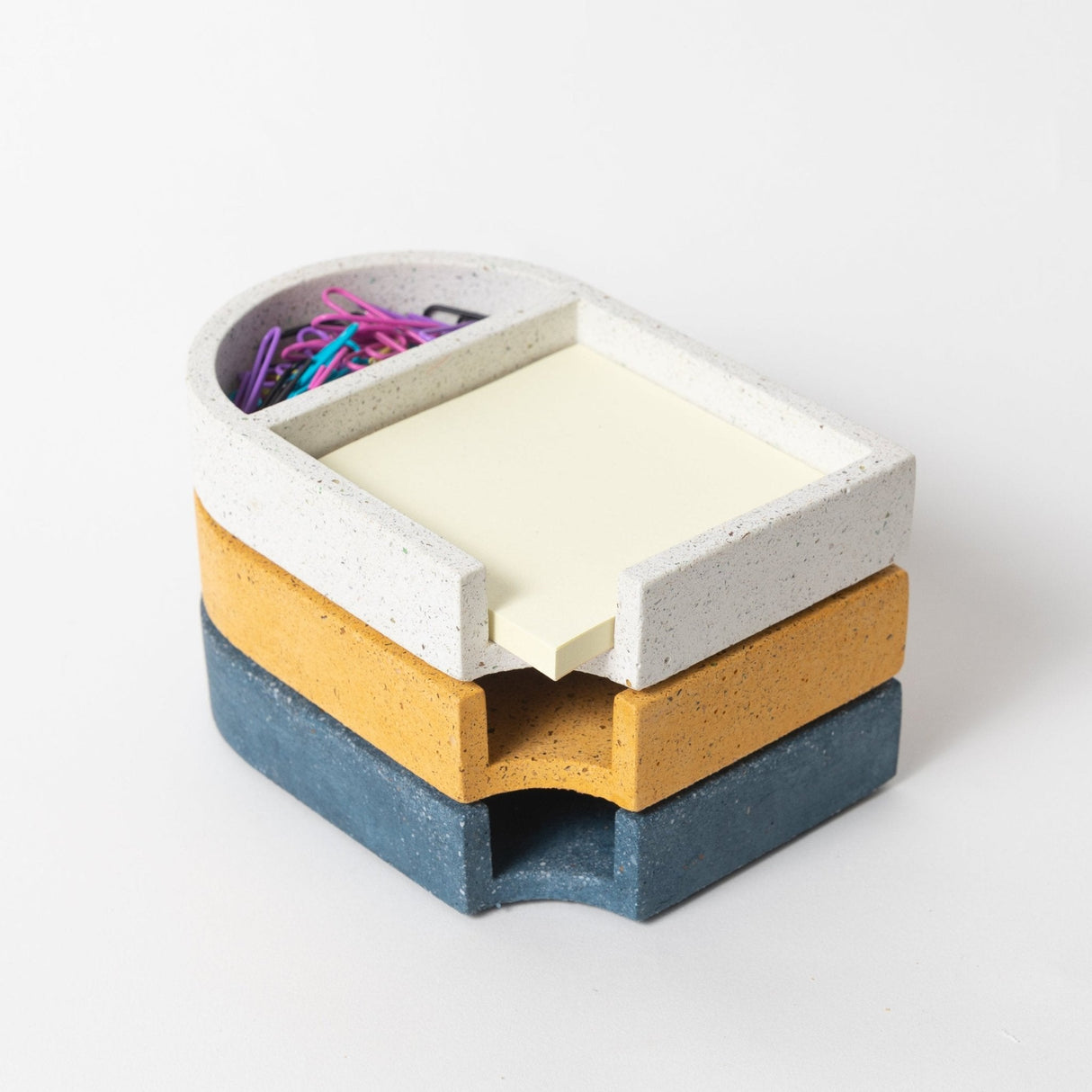 Sticki Note Holder | Cobalt Terrazzo