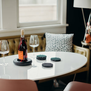 Coaster Set | Black Terrazzo