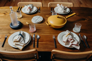 Waffle Trivet | White Terrazzo