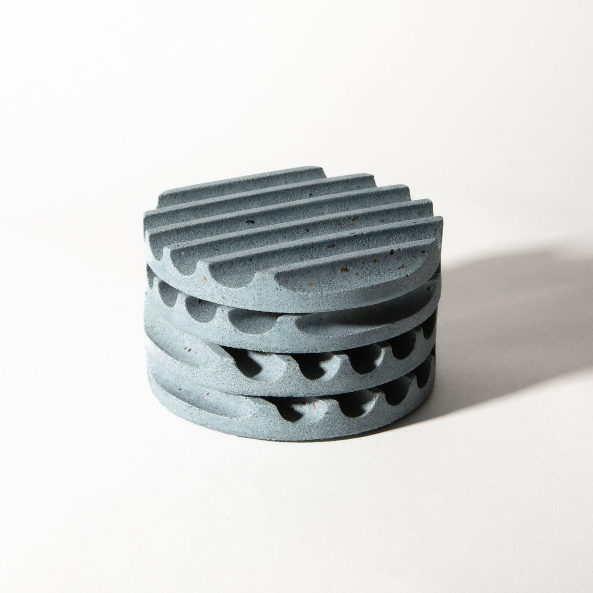 Coaster Set | Light Blue Terrazzo