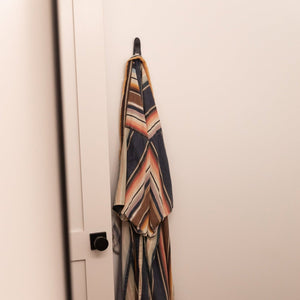 Dimple Coat Hook | Black Terrazzo