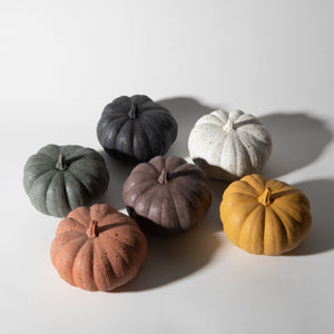 Mini Pumpkin | Black Terrazzo