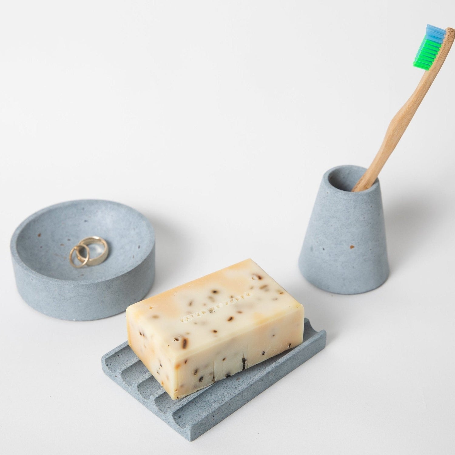 Soap Dish | Light Blue Terrazzo