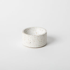 Round Incense Holder | White Terrazzo