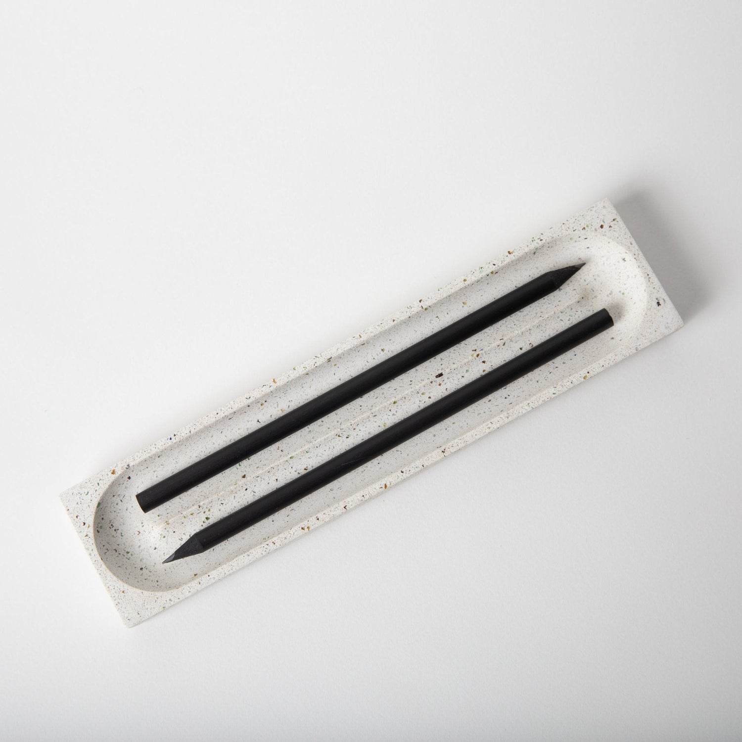 Pencil Tray | White Terrazzo