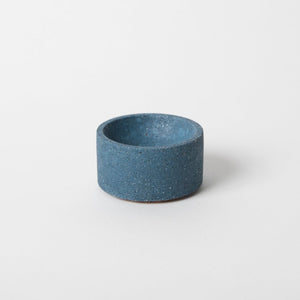 Round Incense Holder | Cobalt Terrazzo